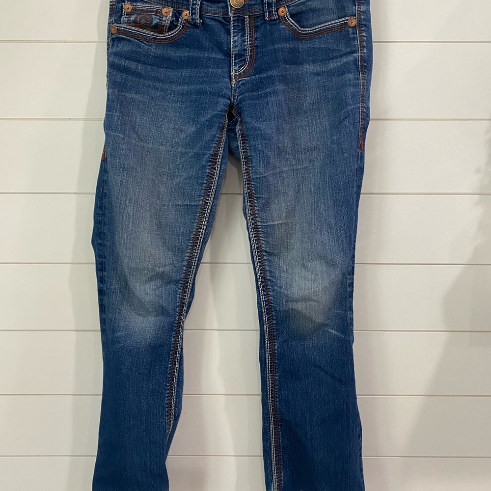 Seven7 Stylish Blue Denim Jeans Boot Cut